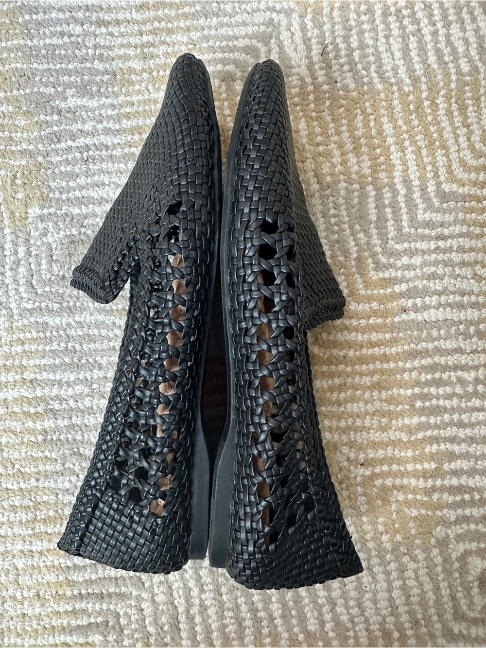 Birdies The Starling Woven breathable basket weave design slip on loafers - Picture 3 of 8
